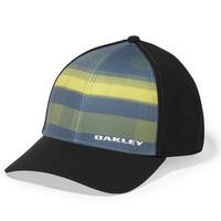 Oakley Silicon Bark Trucker 4.0 Print Cap - Blue Mirage