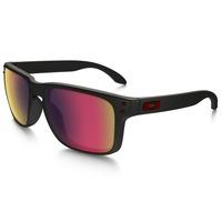 oakley holbrook sunglasses matte blkpositive red iridium