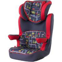 OBaby Group 2-3 High Back Booster Car Seat-Toy Traffic