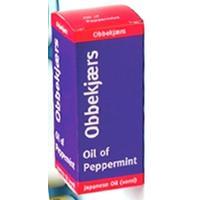 Obbekjaers Oil of Peppermint Liquid, 10ml