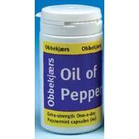 Obbekjaers Oil of Peppermint Extra Strength Capsules, 60Caps