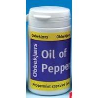 Obbekjaers Oil of Peppermint Capsules, 90Caps