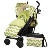 obaby zeal stroller zigzag lime new