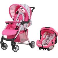 obaby hera 2in1 travel system with carseat cottage rose new