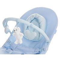 Obaby B is for Bear Bouncer for 0-6 Months (Blue)