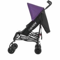 Obaby Atlas Black & Grey Stroller (Purple)