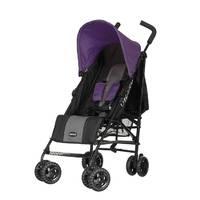 obaby stroller atlas black grey purple hood