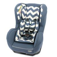 Obaby Group 0, 1 Combination Car Seat - ZigZag Navy