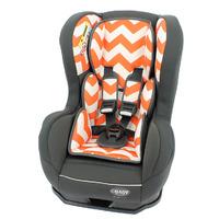 Obaby Group 0-1 Combination Car Seat - Zigzag Orange