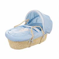 obaby b is for bear moses basket blue