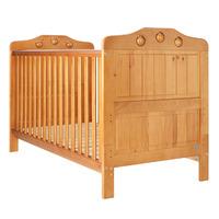 obaby lisa cot bed country pine