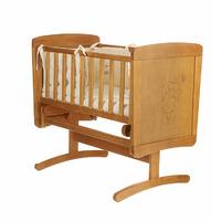 Obaby B Is For Bear Gliding Crib - Country Pine