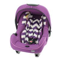 Obaby Group 0+ Infant Car Seat - Zigzag Purple