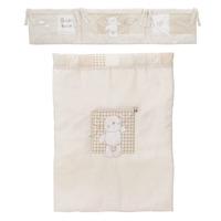 Obaby B is for Bear Crib Set in Cream
