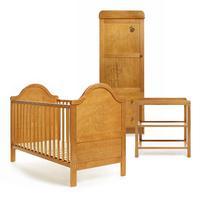 Obaby B is for Bear 3 Piece Single Room Set in Country Pine