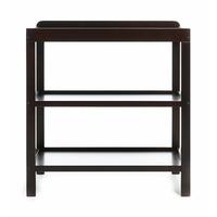 obaby open changing unit walnut