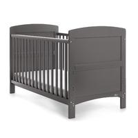 Obaby Grace Cot Bed Taupe Grey