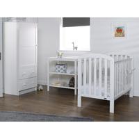 Obaby Lily Furniture and Bedding Set White