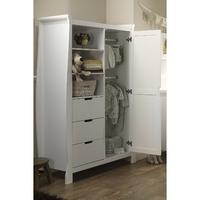 Obaby Stamford Wardrobe White