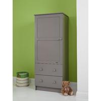 Obaby Single Wardrobe Taupe Grey