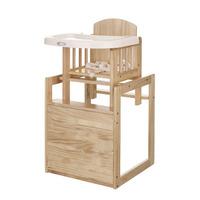 Obaby Combination Wooden Highchair Natural