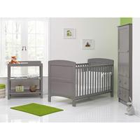 Obaby Grace 3 Piece Room Set Taupe Grey