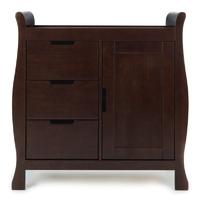 Obaby Lincoln Closed Changing Unit-Walnut (New)