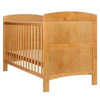 obaby grace cot bed country pine new free foam mattress