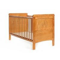 obaby disney winnie the pooh deluxe cot bed country pine new