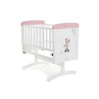 Obaby Disney Minnie Mouse Gliding Crib-White With Pink Trim (New)