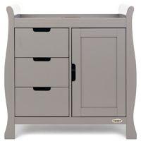 Obaby Stamford Closed Changing Unit-Taupe Grey (New)