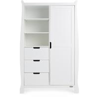 Obaby Stamford Double Wardrobe-White