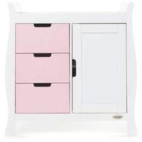 Obaby Stamford Changing Unit-White With Eton Mess