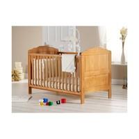 obaby beverley cot bed country pine new
