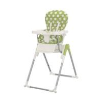 Obaby Nanofold Hi Lo Highchair - Dotty Lime