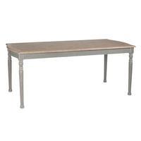 oblong dining table french grey
