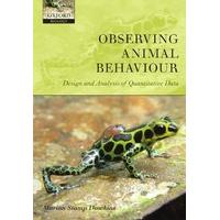 observing animal behaviour design and analysis of quantitive controls  ...