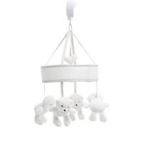 obaby b is for bear musical cot mobile white