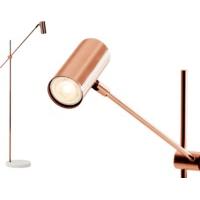 Obie Floor Lamp, Copper