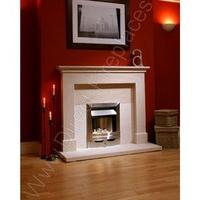 Oban Limestone Fireplace Package With Electric Fire