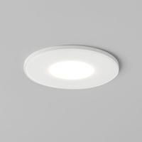 OBSCURA 5767 Round Bathroom LED Downlight In White