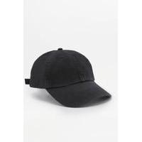 Obey Lemont Black 6-Panel Cap, BLACK