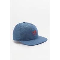 Obey Light Denim Flower 6-Panel Cap, LIGHT BLUE