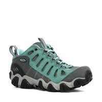 oboz womens sawtooth waterproof walking shoe blue