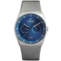 obaku mens mesh bracelet watch v176gmclmc