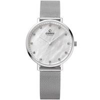 obaku ladies mesh bracelet watch v186lxcwmc