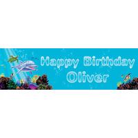 Ocean Party Personalised Party Banner