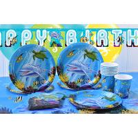 Ocean Party Ultimate Party Kit 16 Guests
