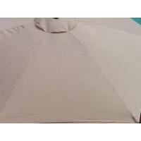 Octagonal 3.5m Parasol in Taupe
