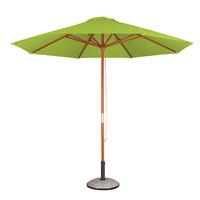 octagonal 27m parasol premium in apple green